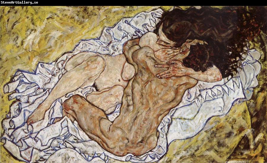 Egon Schiele Embrace